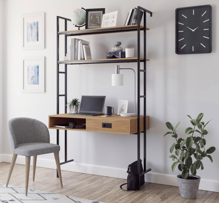 20+ Fold Down Wall Desks Aesthetic wall-mounted desk