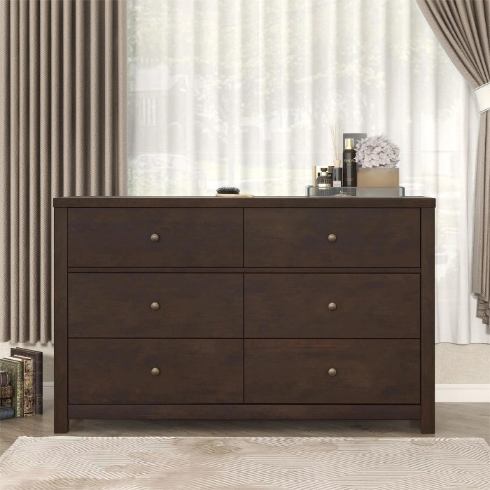 White aesthetic dresser