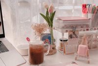 Desk inspo workspace gridfiti