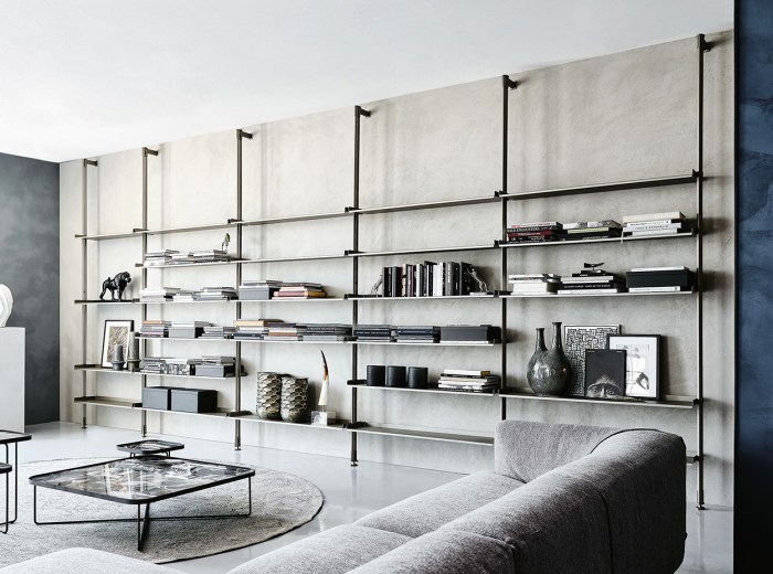 Aesthetic modular shelving