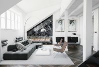 Monochrome room furniture