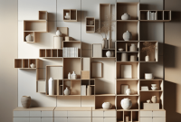 Aesthetic modular shelving