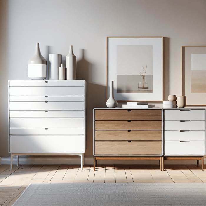 Neutral tone dresser