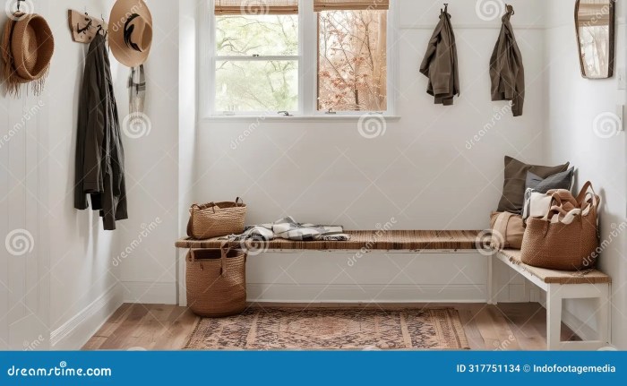 Ikea entryway ideas Aesthetic entryway bench