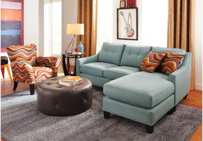Compact living room furniture