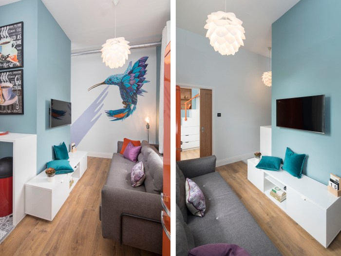 compact living room - Black Fox Interiors